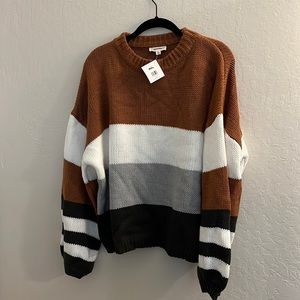 NWT ee:some Fall Sweater